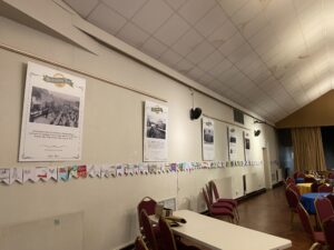 Charter Hall Decorated With Children's Artwork - Photo by Kevin Ball
