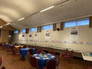 Charter Hall Decorated With Children's Artwork - Photo by Kevin Ball