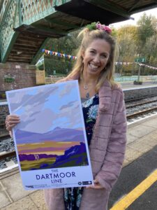 Becky Bettesworth the Artist Who Designed the Promotional Material