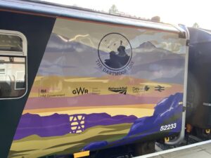 Becky Bettesworth's Wonderful Design on the Class 150 at Okehampton Station