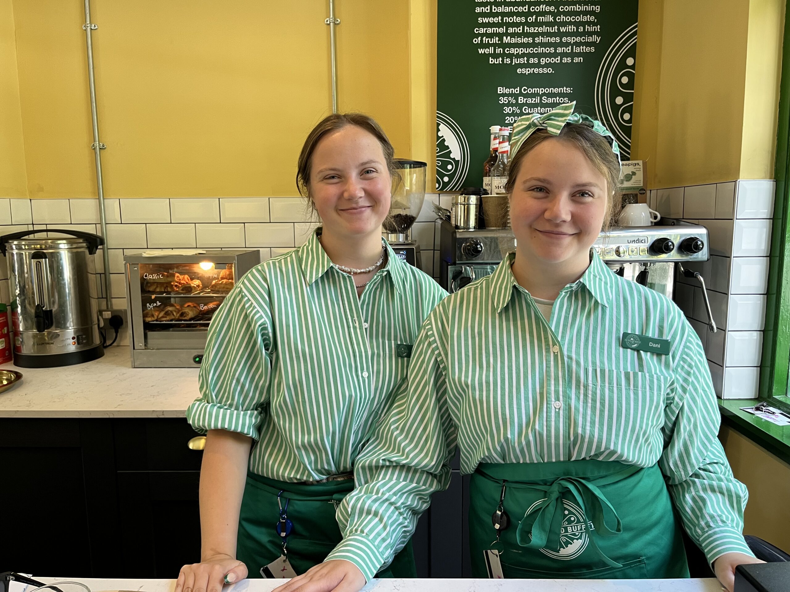 Service With a Smile at the Buffet