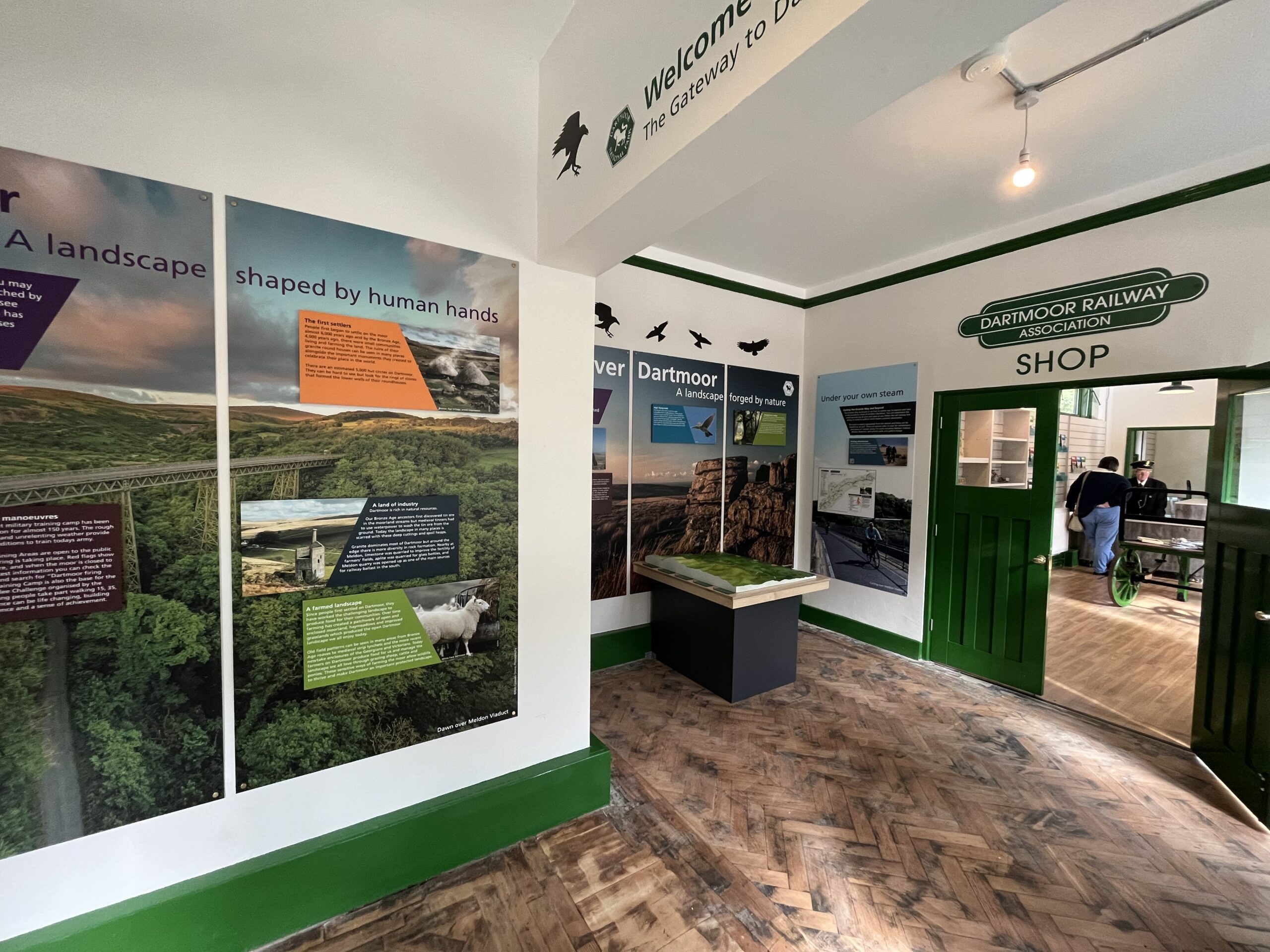 Visitor Centre at Okehampton Station